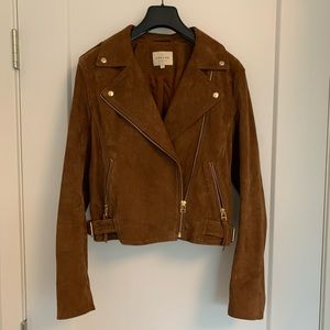 Sezane Zig Jacket - Suede